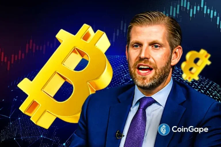 Eric Trump Predicts Bitcoin Price Could Hit $1 Million Amid Rising Global Demand