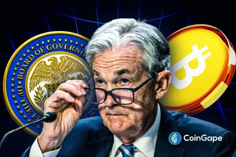 Bitcoin Edges Higher as Fed Chair Jerome Powell Fails to Comment on Monetary Policy