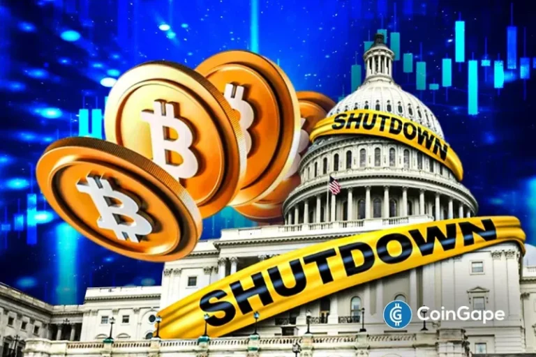 Bitcoin Price Prediction as US Govt. Shutdown Extends- What’s Next for BTC?